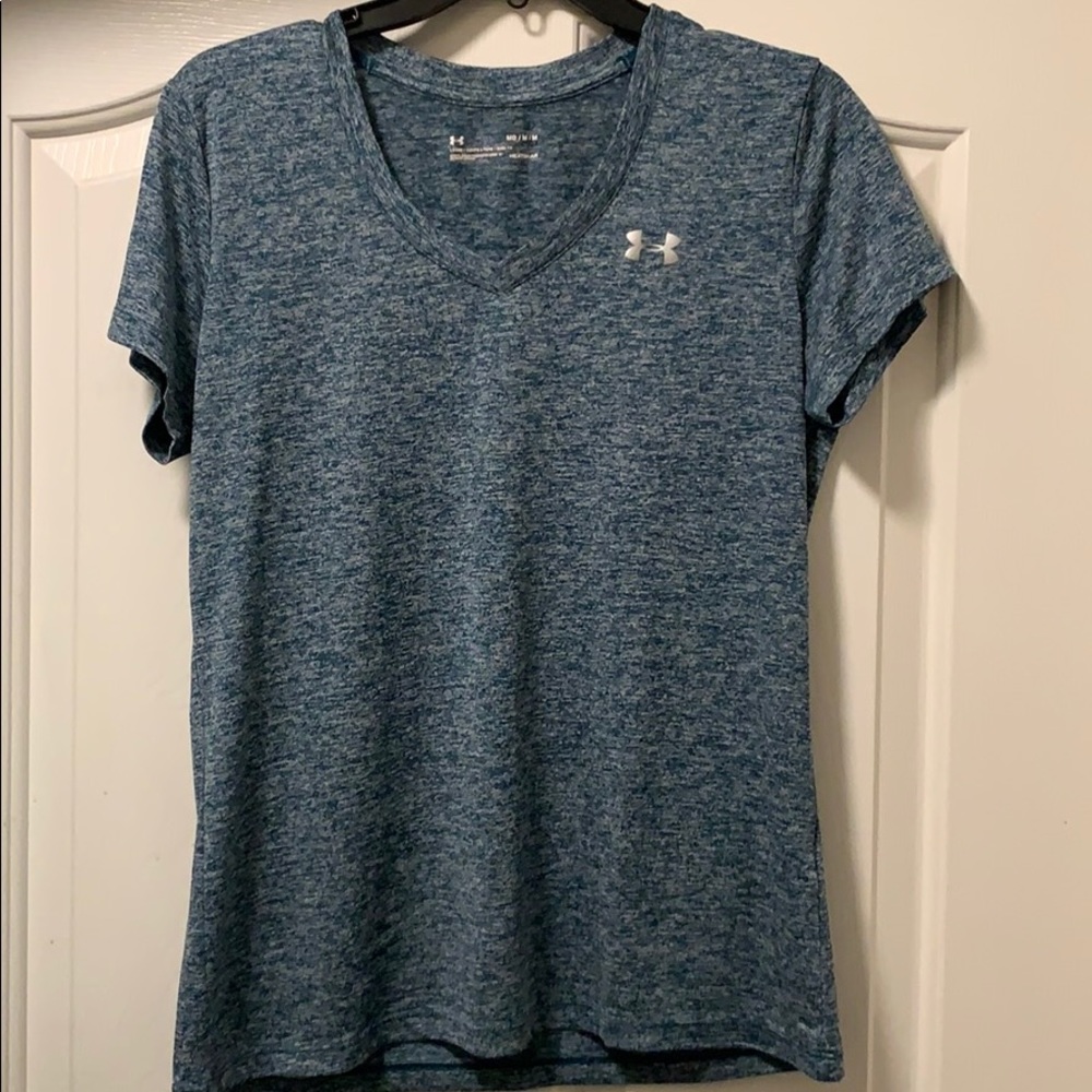 Blue athletic top